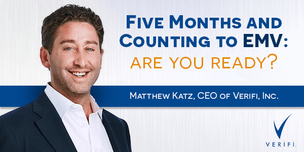 Five Months and Counting to EMV Deadline –  The State of Industry Compliance & Are you Ready?
